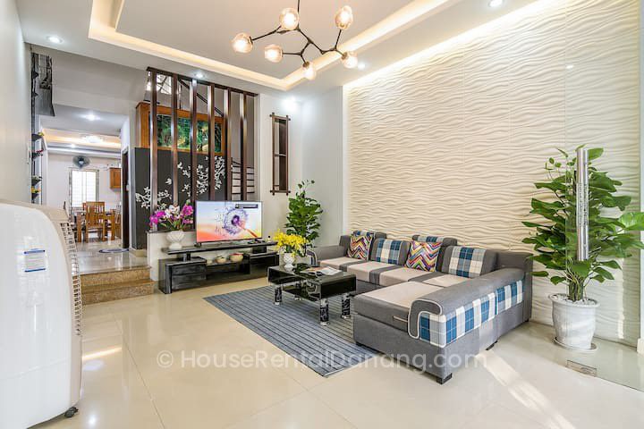 A living room in Danang, Vietnam.