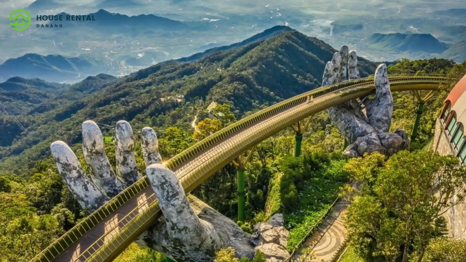 Keywords: bridge, mountain Revised description: A stunning bridge over a majestic mountain.