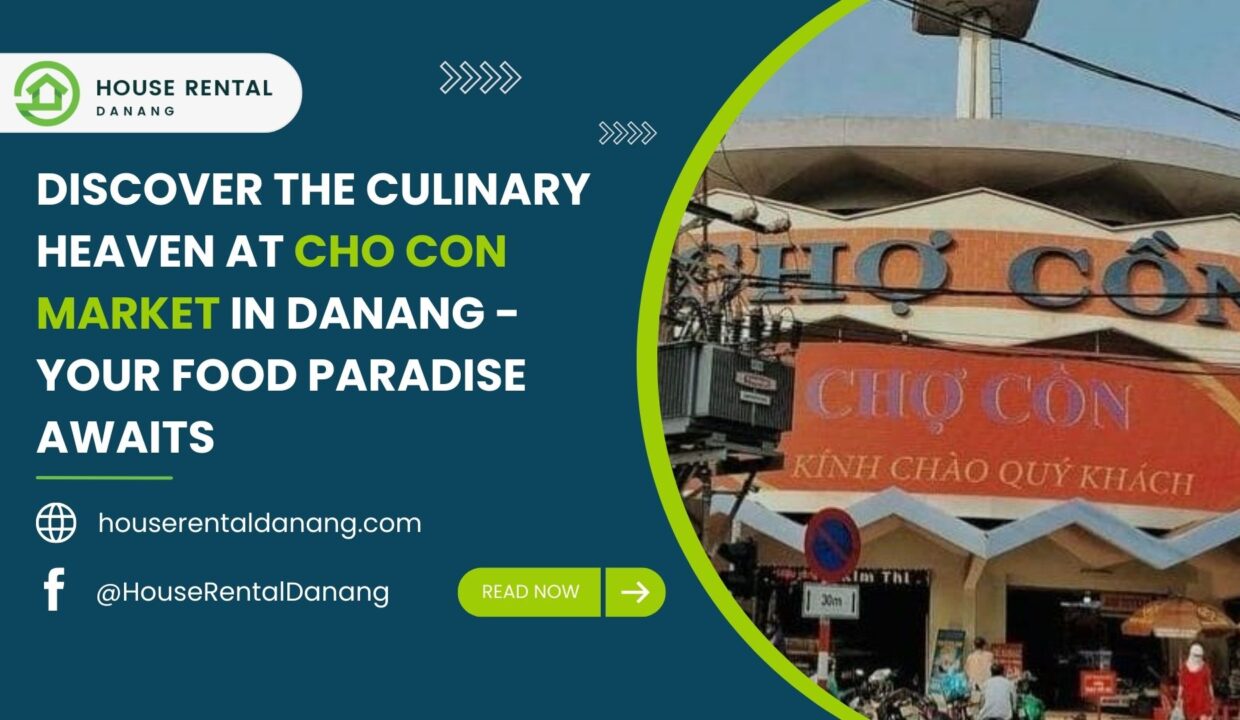 Discover the vibrant Cho Con Market in Danang, where culinary experiences await at every corner. Visit us and explore a tantalizing array of flavors. For accommodation, reach out to House Rental Danang. Follow us on social media for more updates!