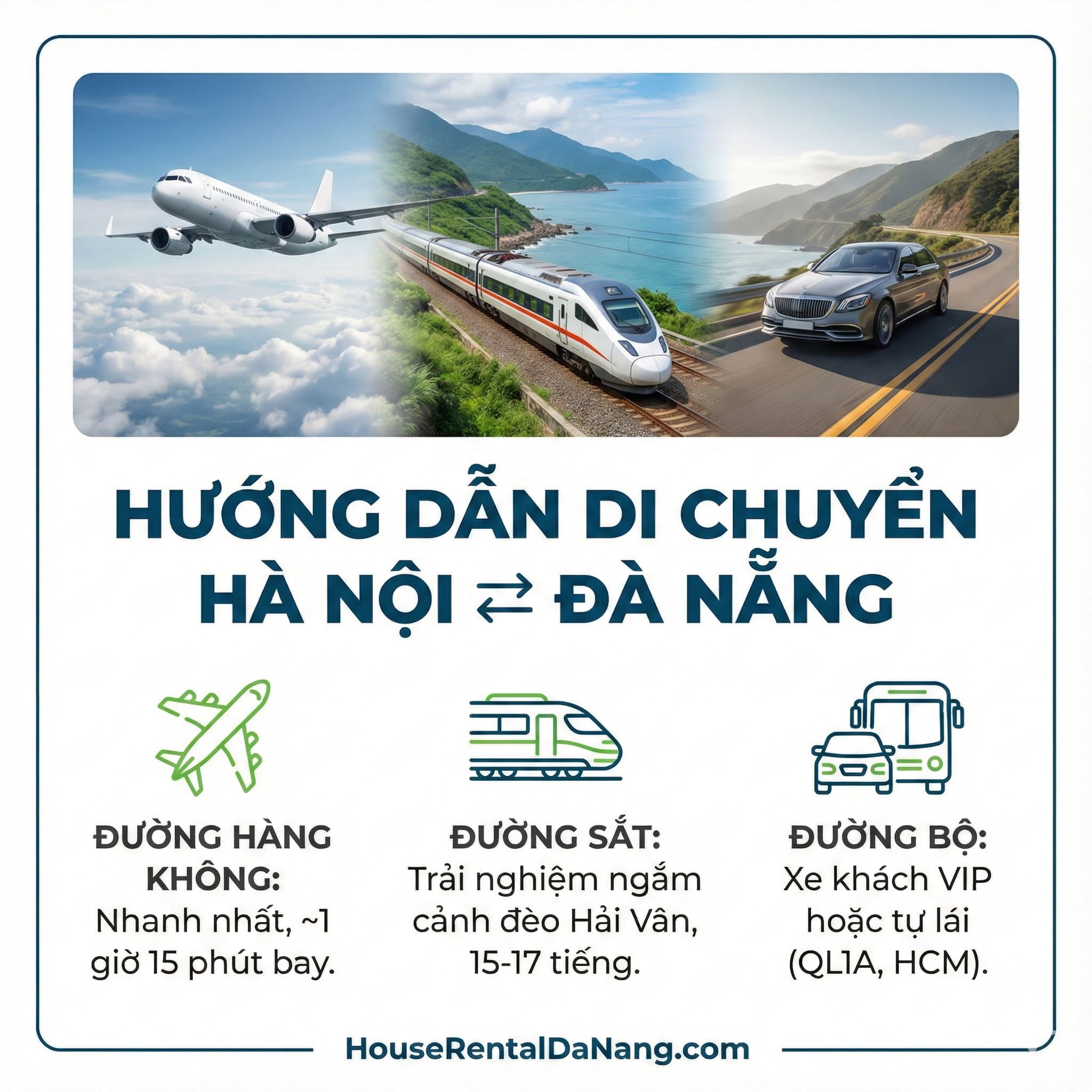 Đà Nẵng cách Hà Nội bao nhiêu km