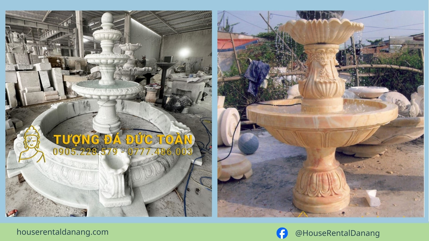 đài phun nước đẹp ở Đà Nẵng