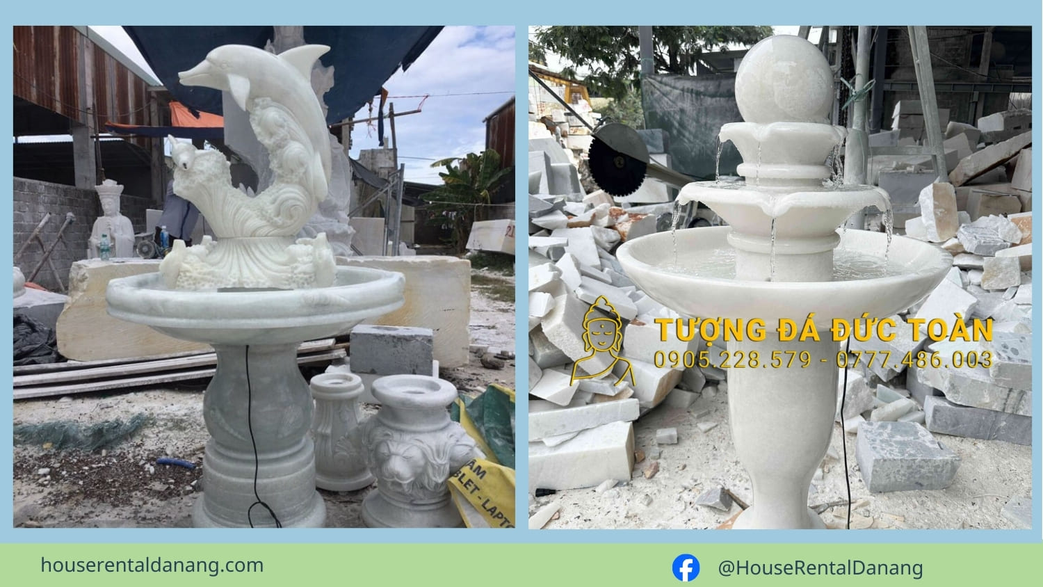 đài phun nước đẹp ở Đà Nẵng