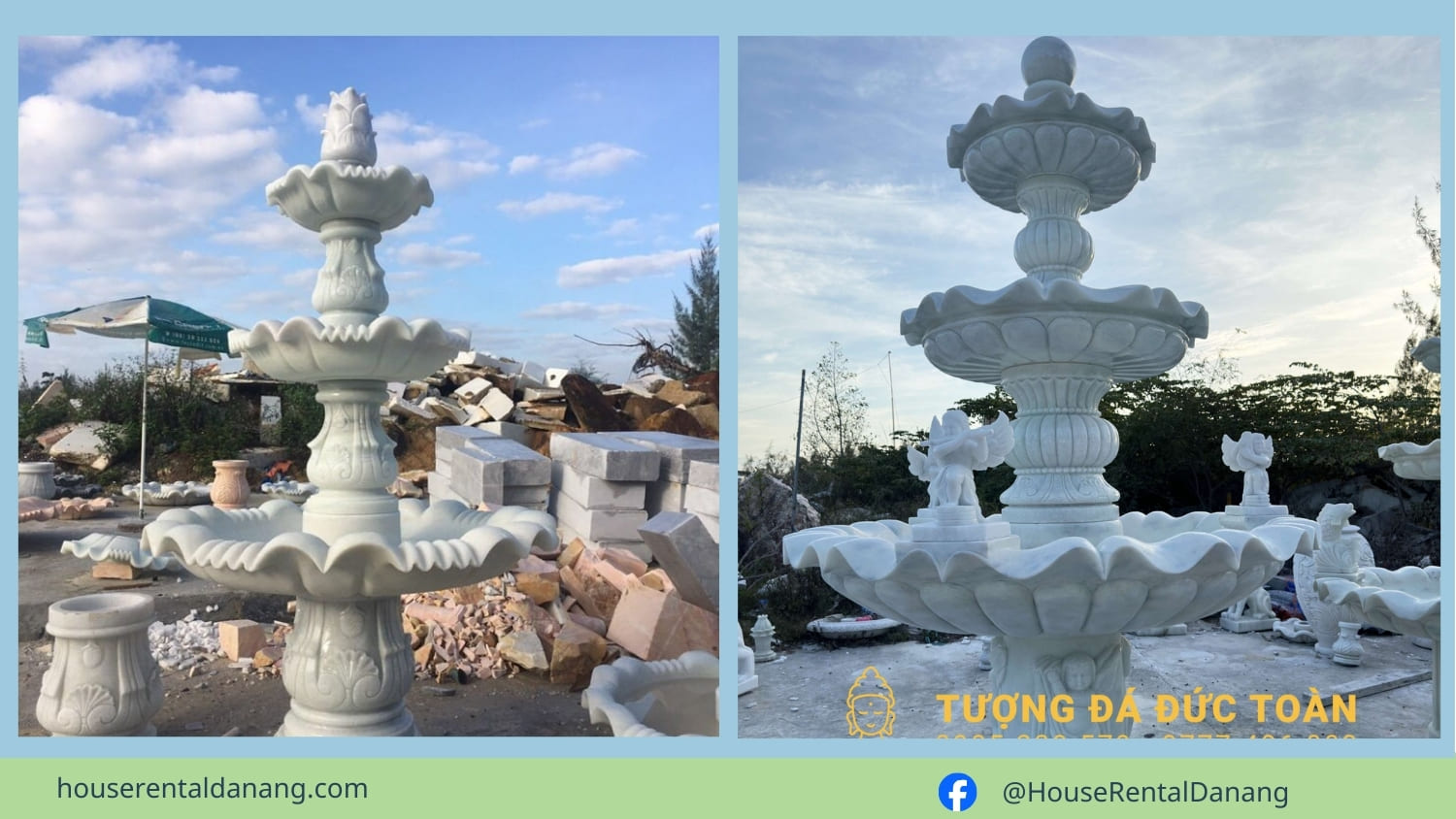 đài phun nước đẹp ở Đà Nẵng