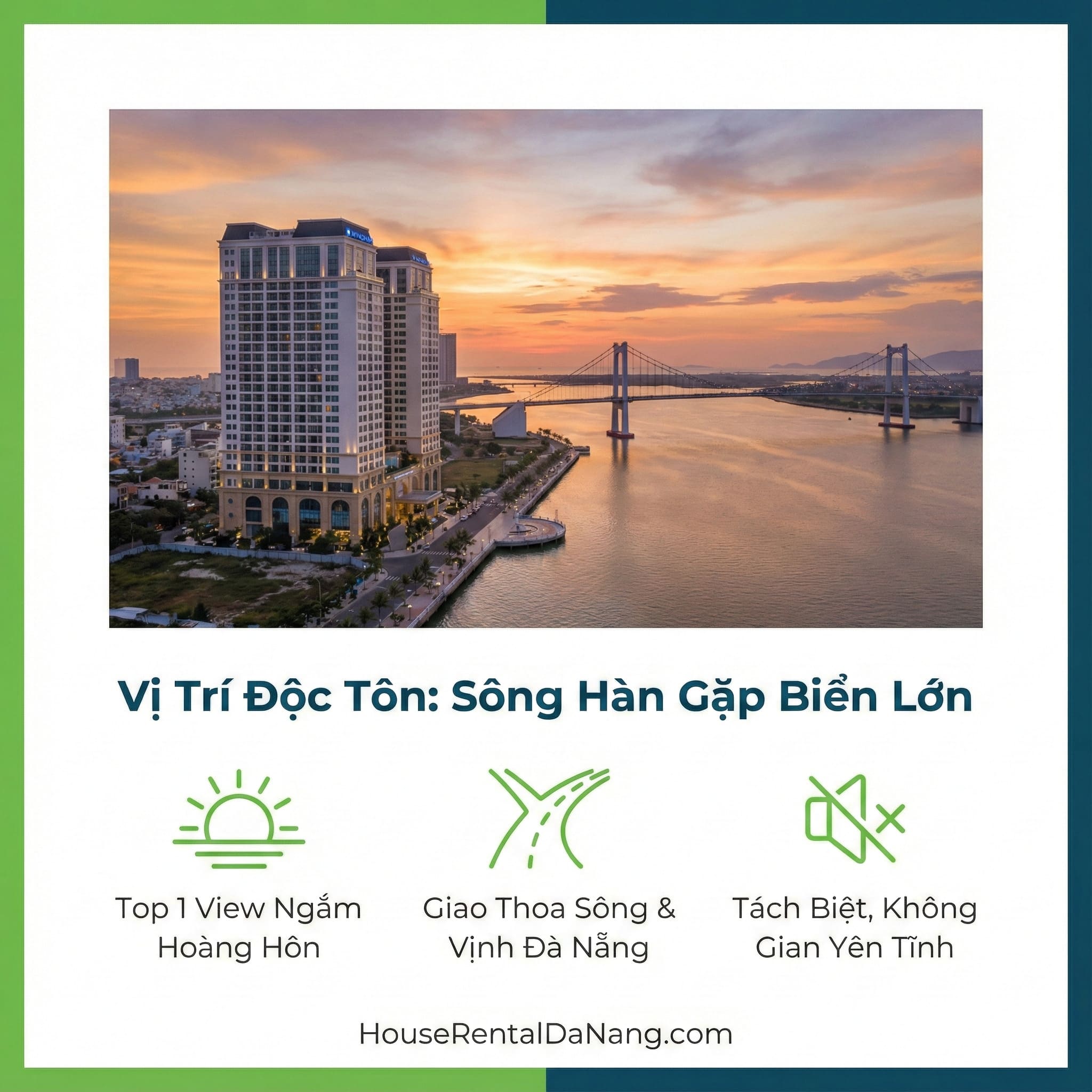 Vị Trí Độc Tôn: Nơi Sông Hàn Đổ Ra Biển Lớn