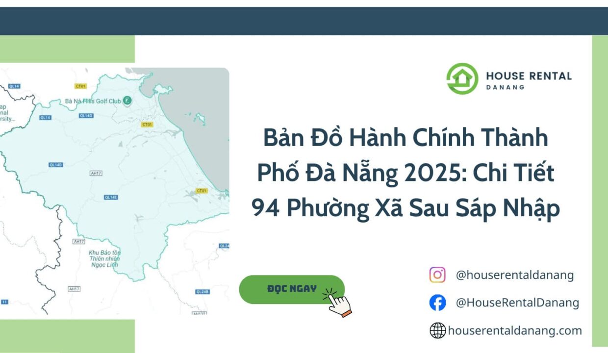 Bản Đồ Hành Chính Thành Phố Đà Nẵng 2025