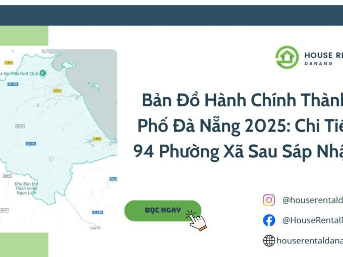 Bản Đồ Hành Chính Thành Phố Đà Nẵng 2025