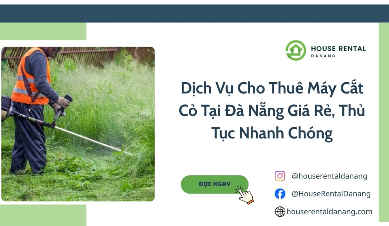 Cho Thuê Máy Cắt Cỏ Tại Đà Nẵng