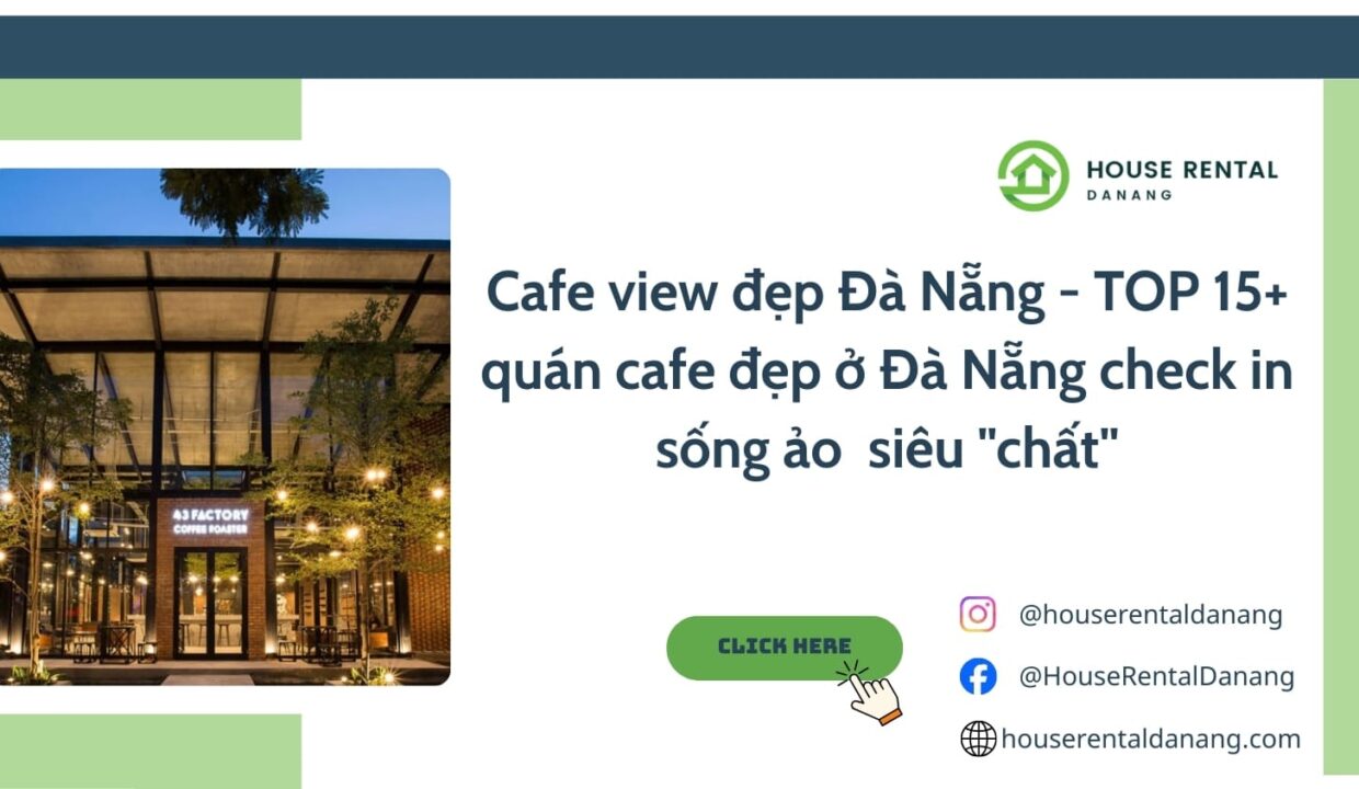 Cafe view đẹp Đà Nẵng