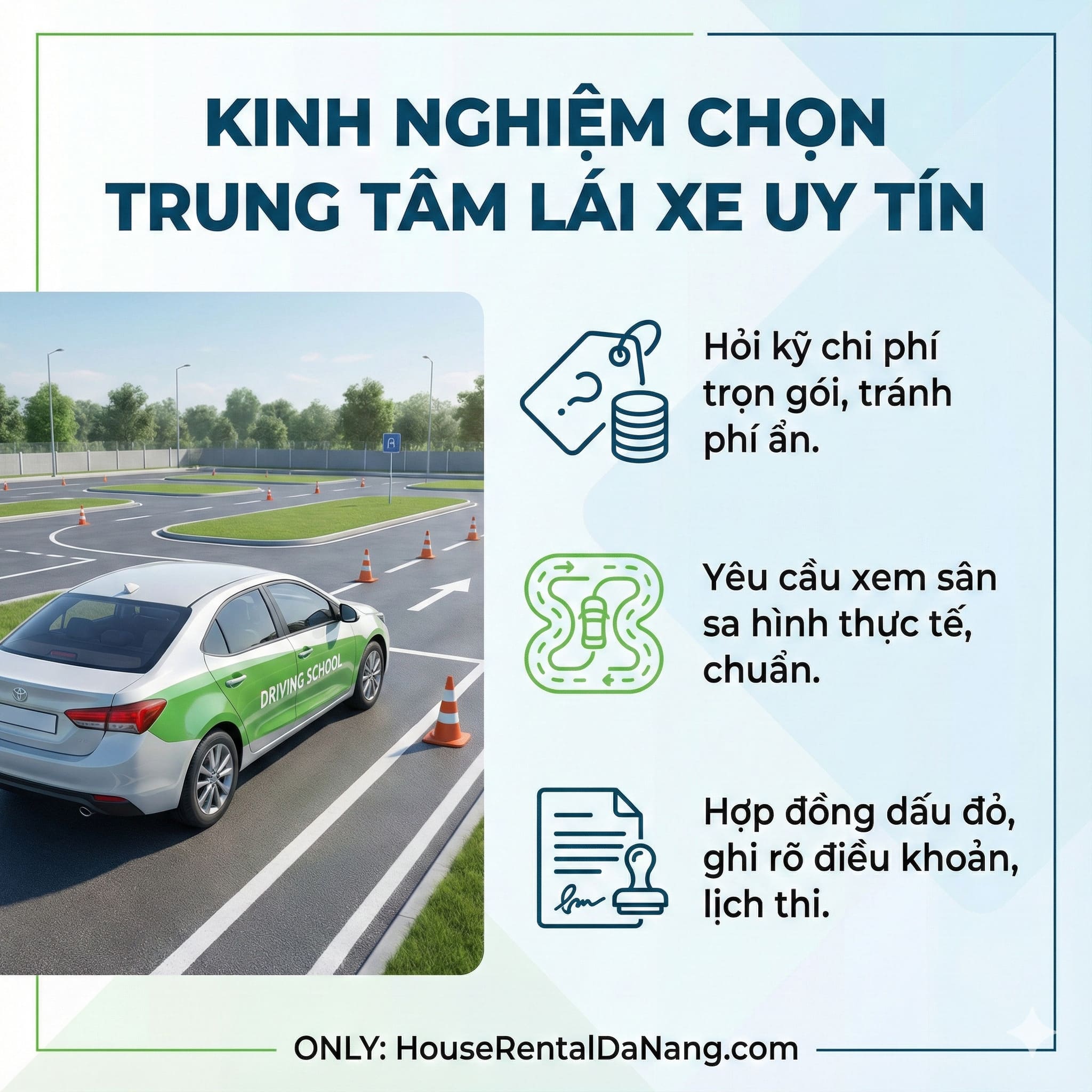 trung tâm dạy lái xe tại Đà Nẵng