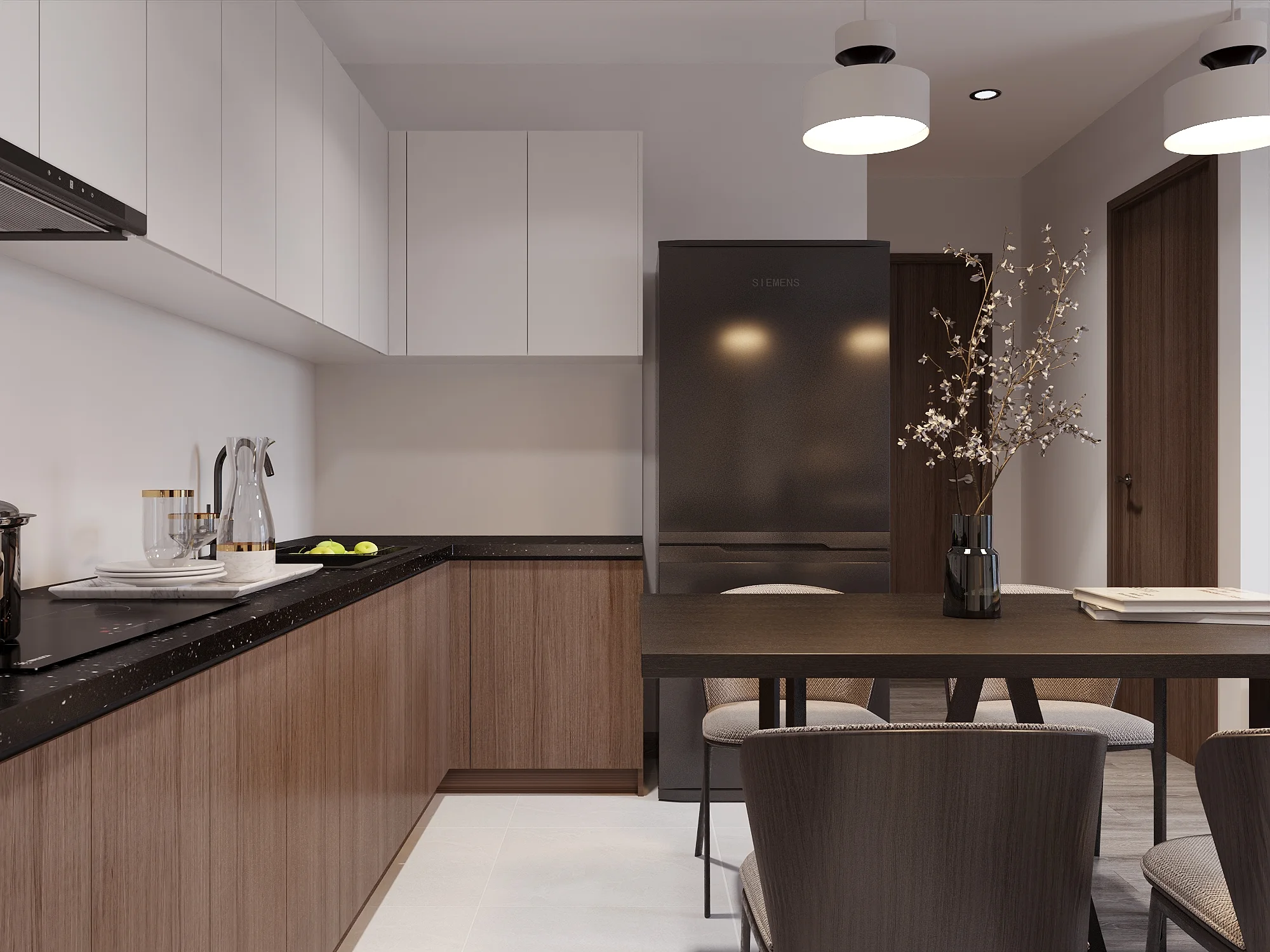 FPT Plaza 2 kitchen and dining interior visual