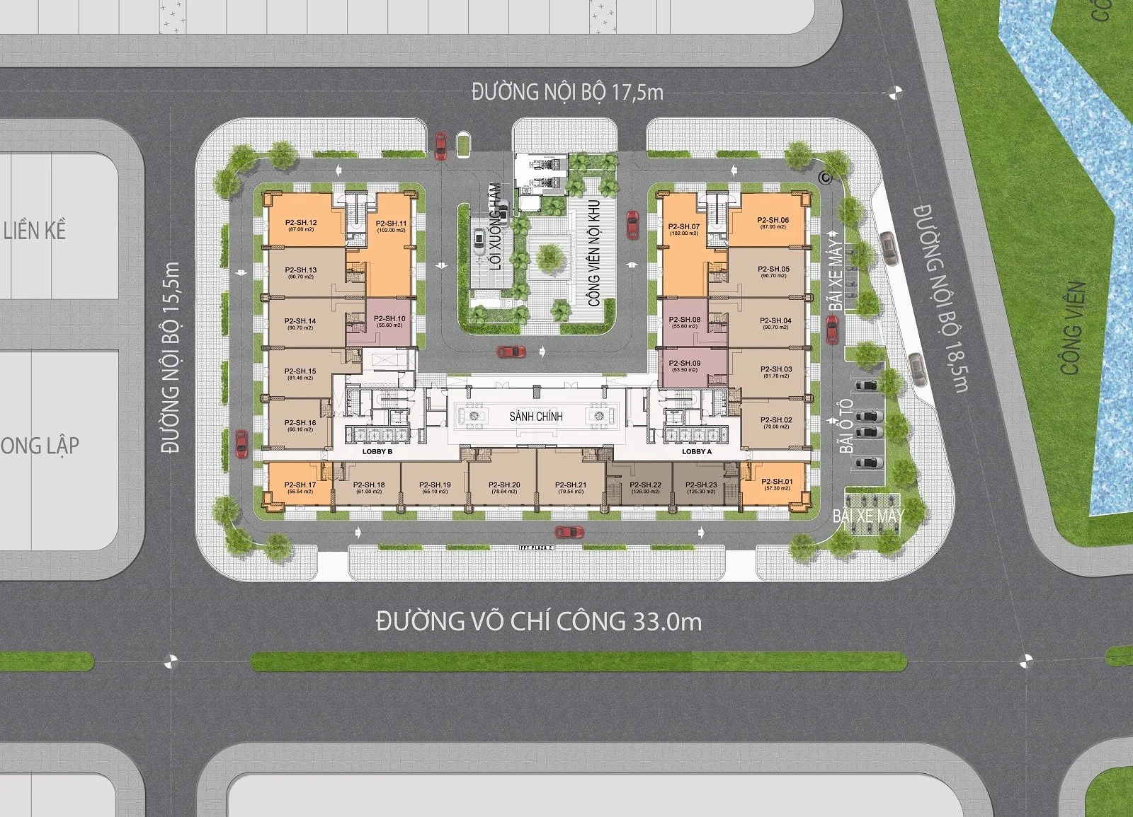 FPT Plaza 2 site layout plan