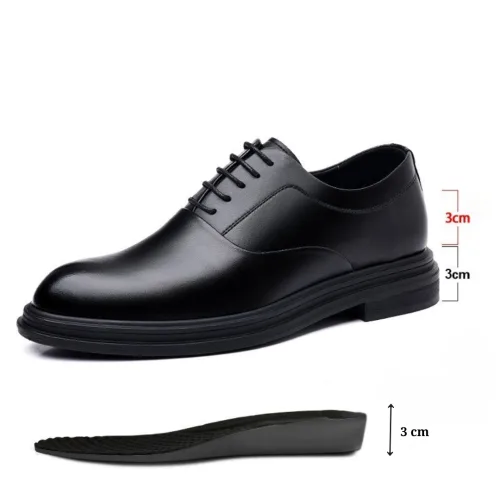 Giày da tăng chiều cao kiểu Oxford của Sohada Store