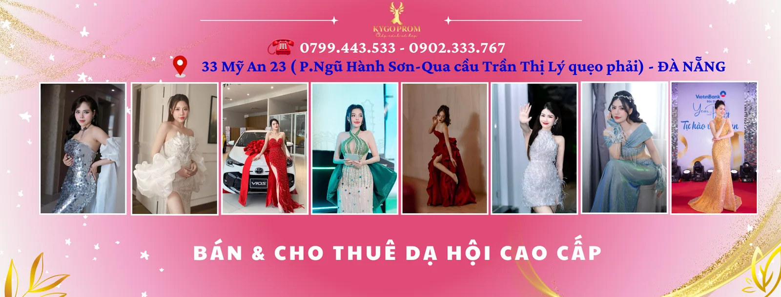 Ảnh bìa Fanpage Kygo Prom, shop cho thuê vest và váy dạ hội tại Đà Nẵng