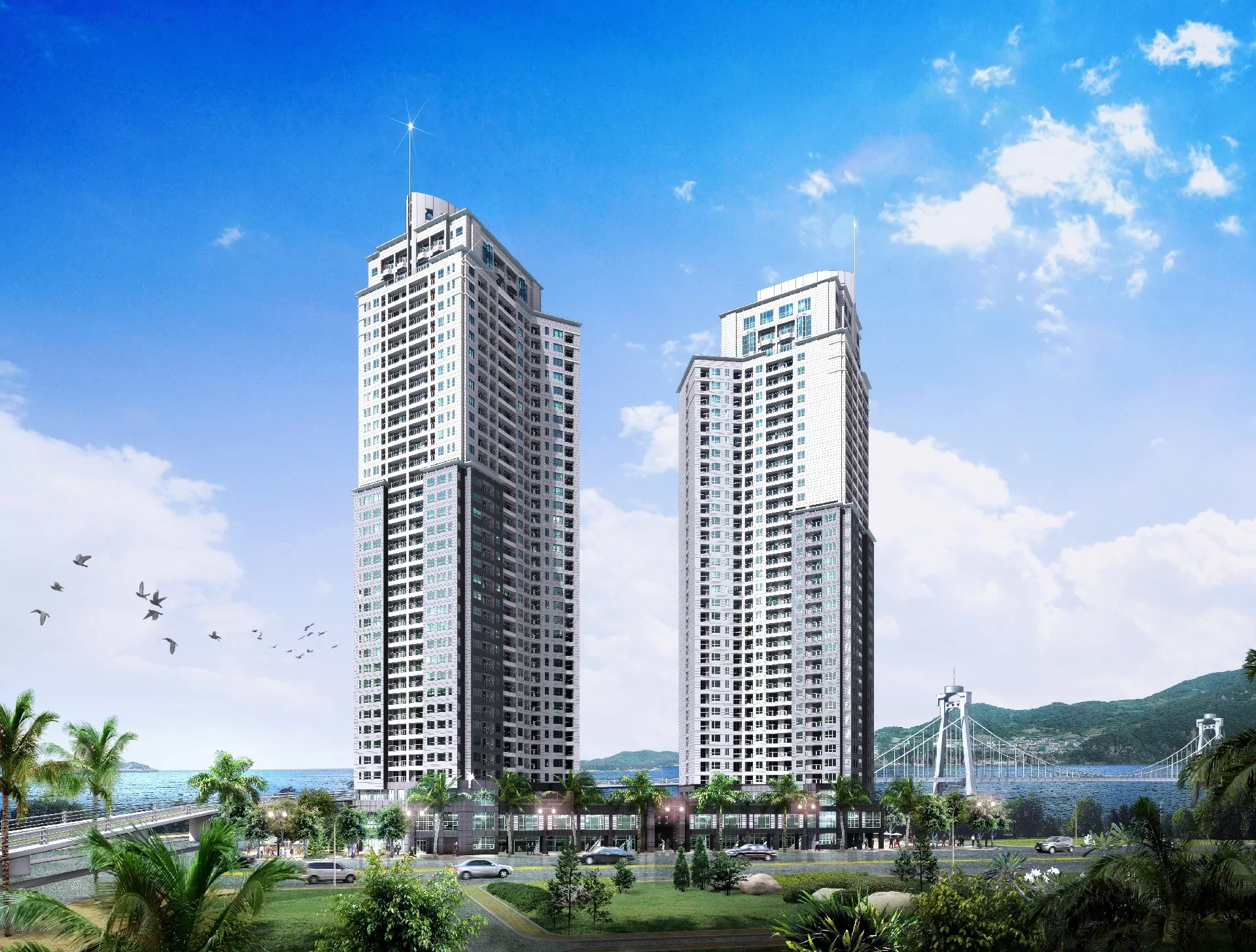Blooming Tower Da Nang project exterior