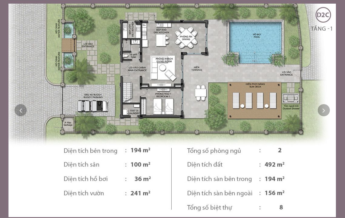 Private Pool 2-Bedroom Villa at Fusion Resort