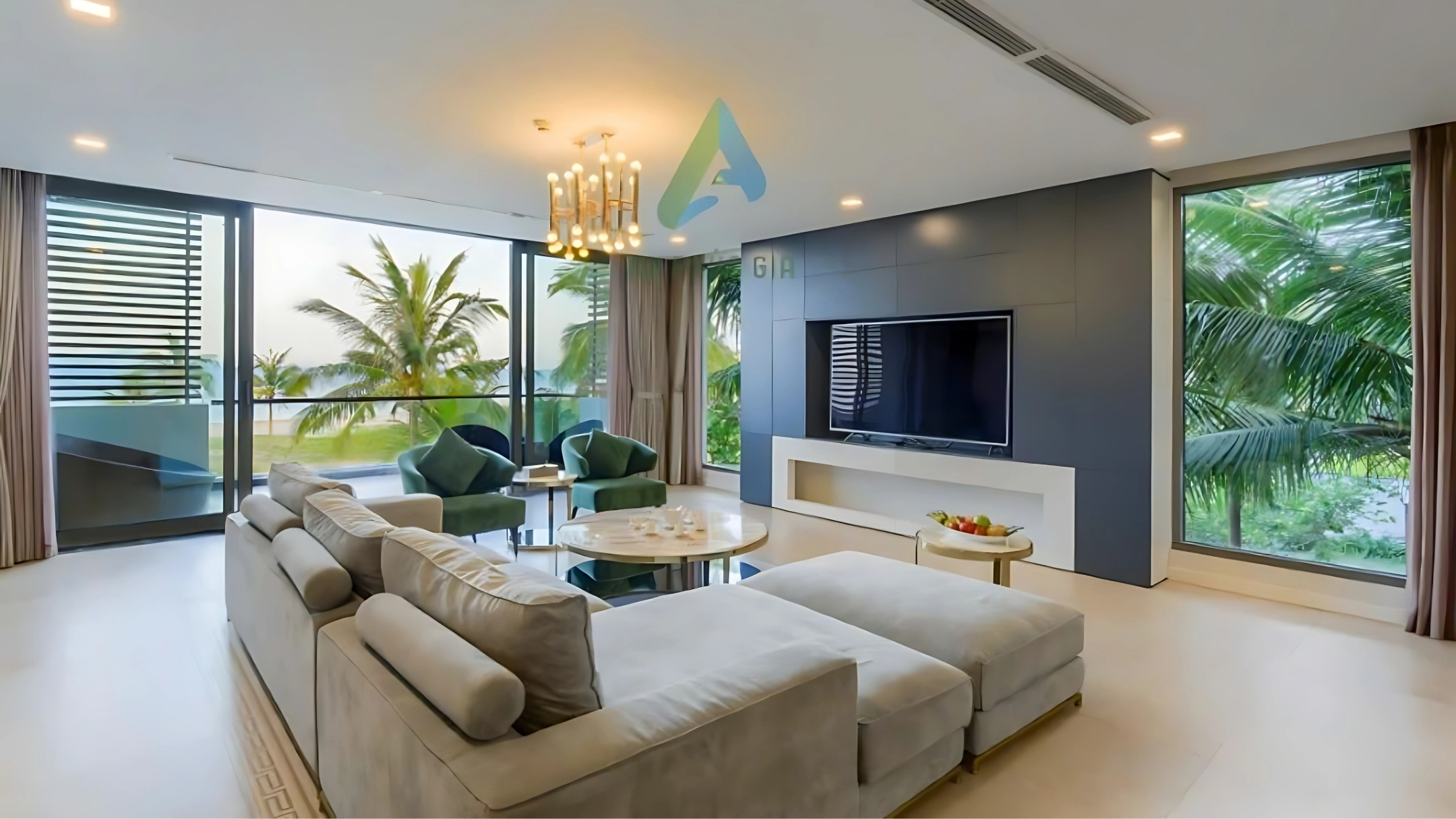 Beachfront 7-Bedroom Villa at The Ocean Resort