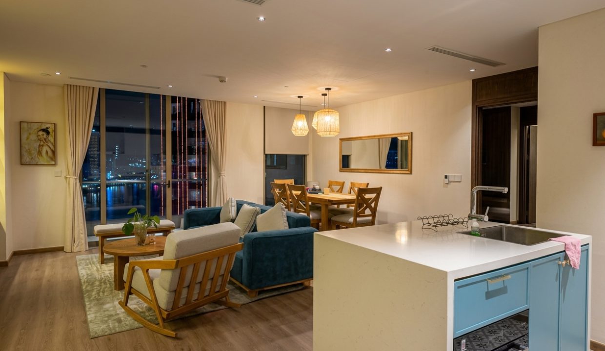 River View 2-Bedroom Apartment at Bach Dang Complex