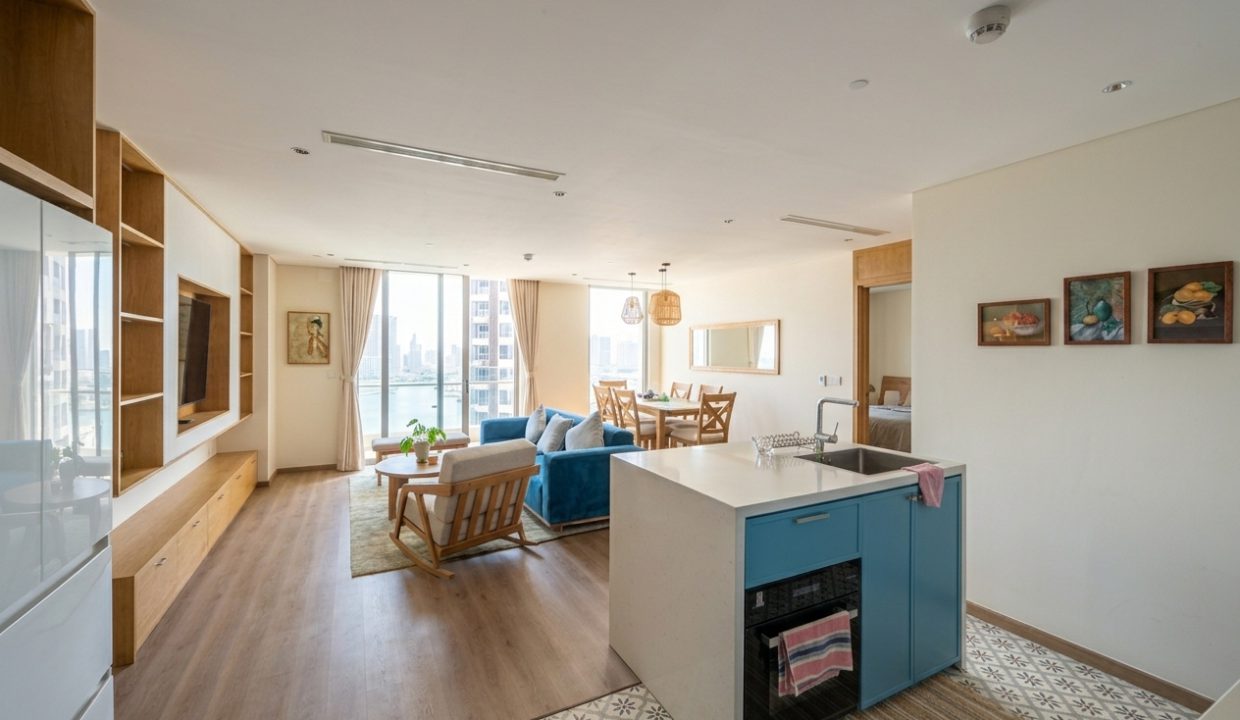 River View 2-Bedroom Apartment at Bach Dang Complex
