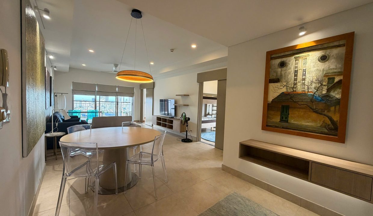 River View 2-Bedroom Apartment at Indochina Riverside Towers