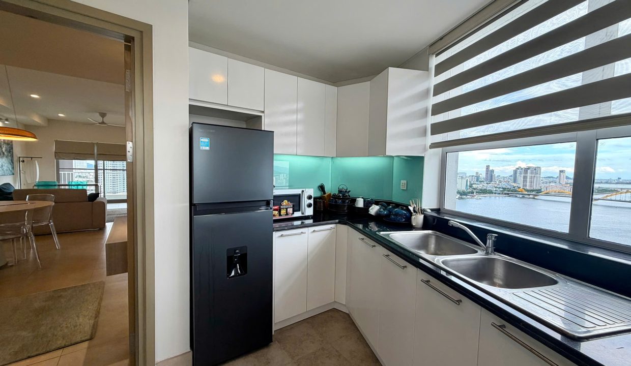 River View 2-Bedroom Apartment at Indochina Riverside Towers