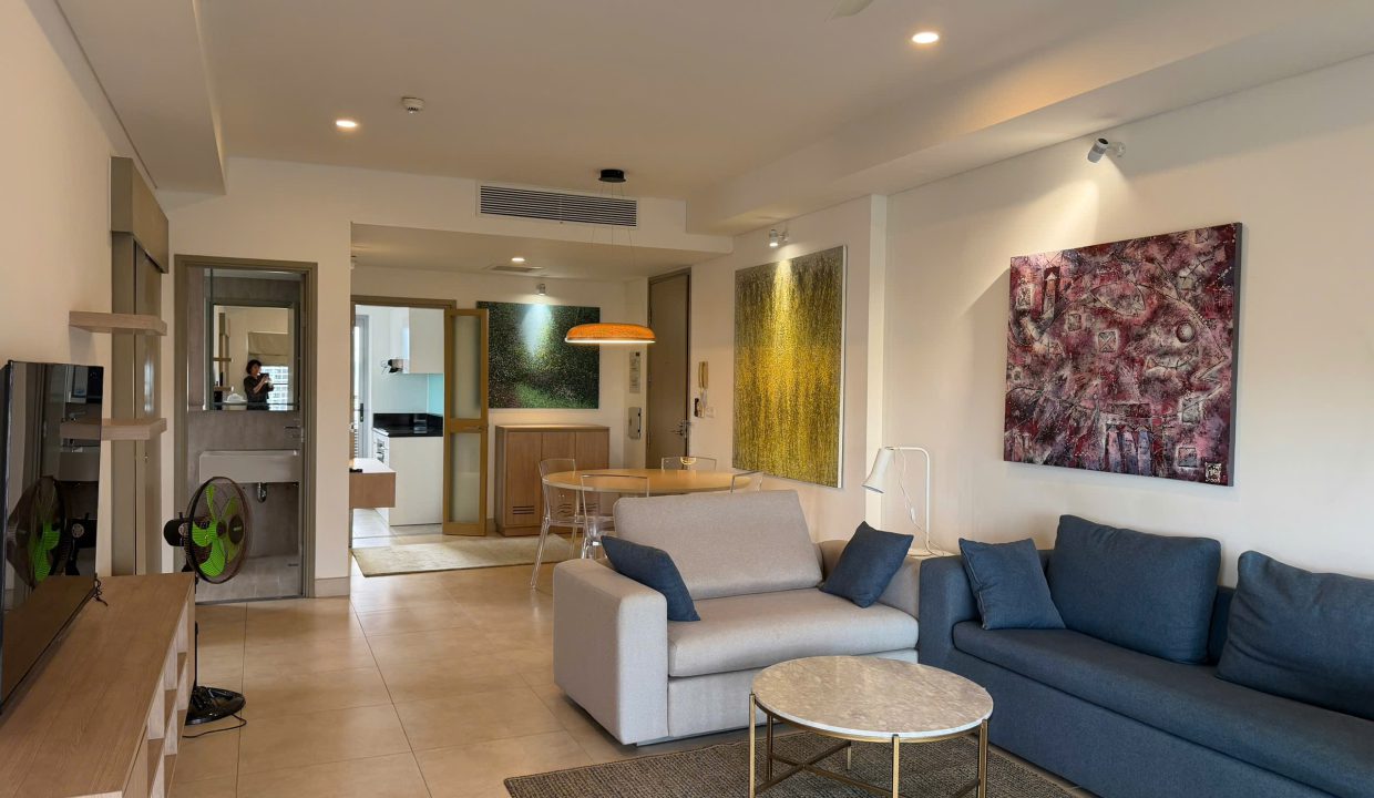 River View 2-Bedroom Apartment at Indochina Riverside Towers